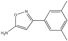 3-(3,5-dimethylphenyl)-1,2-oxazol-5-amine Structure