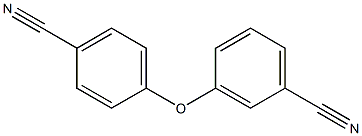 3-(4-cyanophenoxy)benzonitrile 구조식 이미지