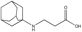 3-(adamantan-1-ylamino)propanoic acid Structure
