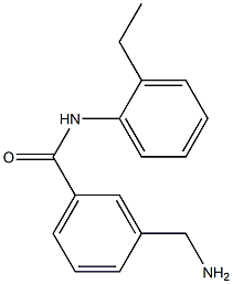 3-(aminomethyl)-N-(2-ethylphenyl)benzamide Structure