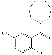 3-(azepan-1-ylcarbonyl)-4-chloroaniline 구조식 이미지