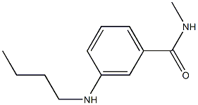 3-(butylamino)-N-methylbenzamide 구조식 이미지