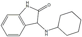 3-(cyclohexylamino)-2,3-dihydro-1H-indol-2-one Structure