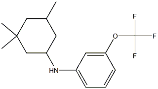 3-(trifluoromethoxy)-N-(3,3,5-trimethylcyclohexyl)aniline Structure