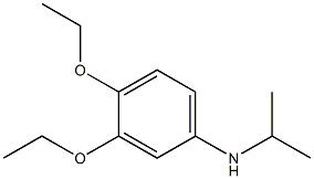 3,4-diethoxy-N-(propan-2-yl)aniline 구조식 이미지