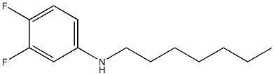 3,4-difluoro-N-heptylaniline Structure