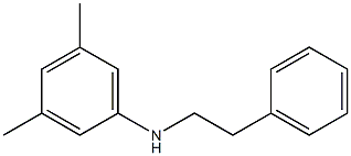 3,5-dimethyl-N-(2-phenylethyl)aniline Structure