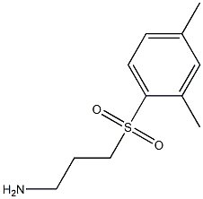 3-[(2,4-dimethylphenyl)sulfonyl]propan-1-amine Structure