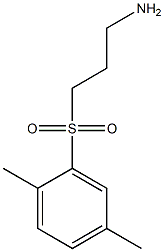 3-[(2,5-dimethylphenyl)sulfonyl]propan-1-amine Structure