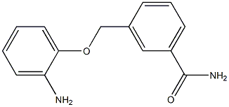 3-[(2-aminophenoxy)methyl]benzamide 구조식 이미지