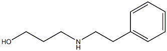3-[(2-phenylethyl)amino]propan-1-ol 구조식 이미지