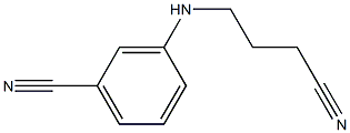 3-[(3-cyanopropyl)amino]benzonitrile 구조식 이미지
