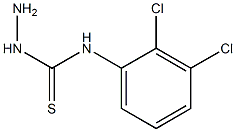 3-amino-1-(2,3-dichlorophenyl)thiourea 구조식 이미지