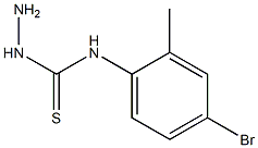 3-amino-1-(4-bromo-2-methylphenyl)thiourea 구조식 이미지