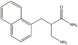 3-amino-2-(naphthalen-1-ylmethyl)propanamide Structure