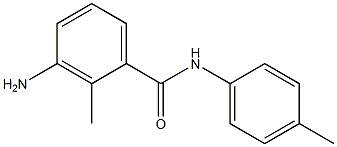 3-amino-2-methyl-N-(4-methylphenyl)benzamide 구조식 이미지