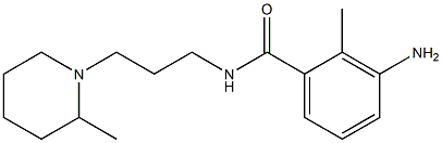3-amino-2-methyl-N-[3-(2-methylpiperidin-1-yl)propyl]benzamide 구조식 이미지