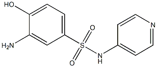 3-amino-4-hydroxy-N-(pyridin-4-yl)benzene-1-sulfonamide 구조식 이미지