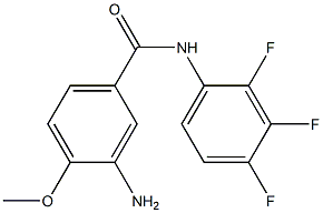 3-amino-4-methoxy-N-(2,3,4-trifluorophenyl)benzamide 구조식 이미지