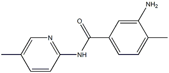 3-amino-4-methyl-N-(5-methylpyridin-2-yl)benzamide 구조식 이미지