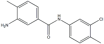 3-amino-N-(3-chloro-4-methylphenyl)-4-methylbenzamide 구조식 이미지