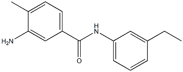3-amino-N-(3-ethylphenyl)-4-methylbenzamide Structure