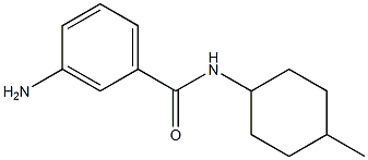 3-amino-N-(4-methylcyclohexyl)benzamide 구조식 이미지