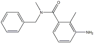 3-amino-N-benzyl-N,2-dimethylbenzamide Structure