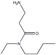 3-amino-N-butyl-N-ethylpropanamide Structure