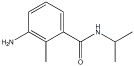 3-amino-N-isopropyl-2-methylbenzamide 구조식 이미지