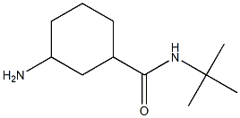 3-amino-N-tert-butylcyclohexane-1-carboxamide 구조식 이미지