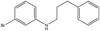 3-bromo-N-(3-phenylpropyl)aniline Structure