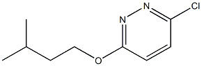 3-chloro-6-(3-methylbutoxy)pyridazine 구조식 이미지