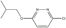 3-chloro-6-isobutoxypyridazine Structure
