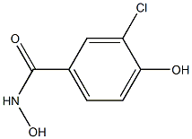 3-chloro-N,4-dihydroxybenzamide 구조식 이미지