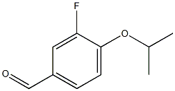 3-fluoro-4-(propan-2-yloxy)benzaldehyde Structure