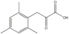 3-mesityl-2-oxopropanoic acid 구조식 이미지