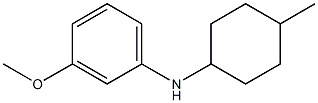 3-methoxy-N-(4-methylcyclohexyl)aniline Structure