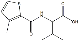 3-methyl-2-{[(3-methylthien-2-yl)carbonyl]amino}butanoic acid 구조식 이미지