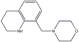 4-(1,2,3,4-tetrahydroquinolin-8-ylmethyl)morpholine Structure