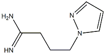 4-(1H-pyrazol-1-yl)butanimidamide Structure