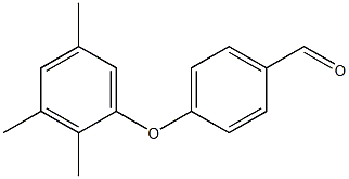 4-(2,3,5-trimethylphenoxy)benzaldehyde 구조식 이미지
