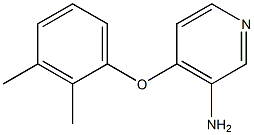 4-(2,3-dimethylphenoxy)pyridin-3-amine Structure