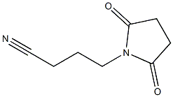 4-(2,5-dioxopyrrolidin-1-yl)butanenitrile 구조식 이미지