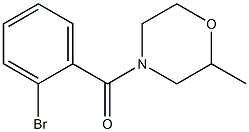 4-(2-bromobenzoyl)-2-methylmorpholine 구조식 이미지