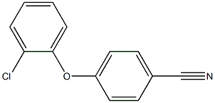 4-(2-chlorophenoxy)benzonitrile Structure