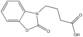 4-(2-oxo-2,3-dihydro-1,3-benzoxazol-3-yl)butanoic acid 구조식 이미지