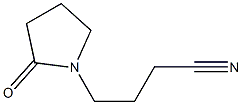 4-(2-oxopyrrolidin-1-yl)butanenitrile Structure