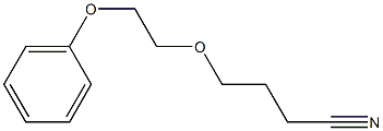 4-(2-phenoxyethoxy)butanenitrile Structure