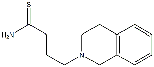 4-(3,4-dihydroisoquinolin-2(1H)-yl)butanethioamide 구조식 이미지